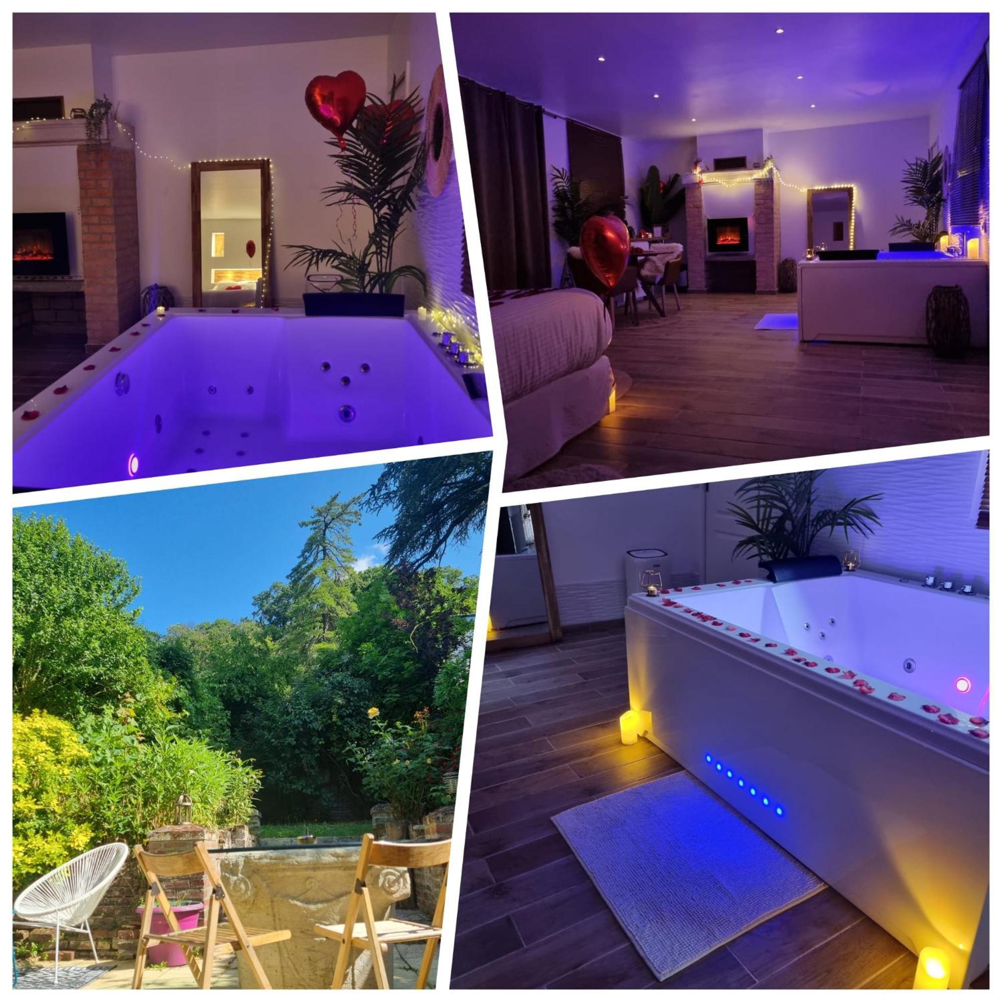 Suite De Charme Avec Jacuzzi Et Jardin Privatif Paris Au Calme Saint-Prix  Exterior foto